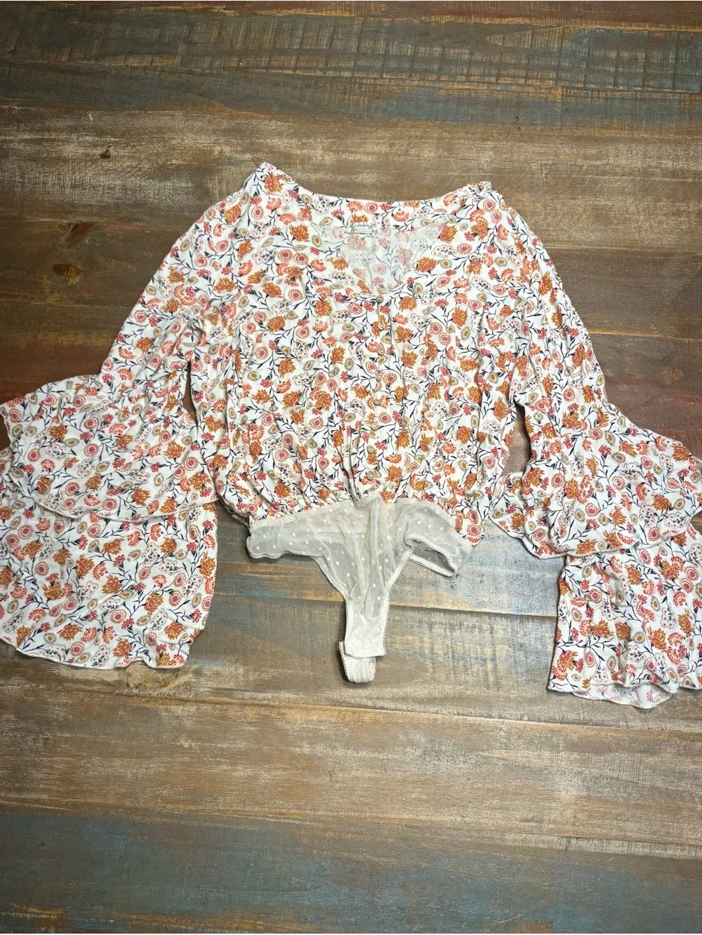 Free People flowy neck